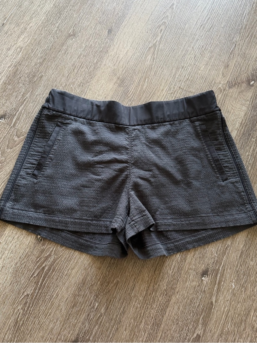 lululemon athletica Black Textured Athletic Shorts
